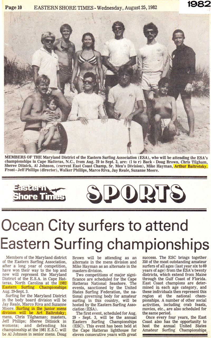 1982 Easterns article