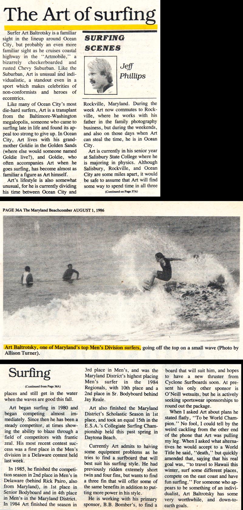 Art of Surfing 1986